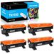 Brother TN1050 cartouche de toner, pack de 4, convient aux imprimantes Brother DCP/HL/MFC