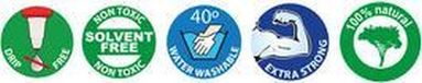 Kores 75816 kleefstof voor kunst- en handwerk Styrofoam, Vilt, Karton, Kurk, Stof/Weefsel, Schuim, Leer, Papier, Multiplex, Hout