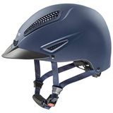 uvex perfexxion II glamour - robuuste rijhelm voor dames en heren - individueel passysteem - optimale ventilatie - blue matt - 52-55 cm