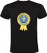 Merkloos / Sans marque Beste Werkgever van het Jaar Heren T-shirt Zwart Maat M