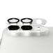 PanzerGlass Protection d'objectif d'appareil photo Fender Argent iPhone Duo Protection d'écran transparente