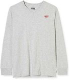 Levi's Kids Batwing Chesthit T-shirt Lange Mouwen Grijs 10 Jaar Unisex