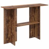 vidaXL Wandtafel Oud hout 100 x 30 x 75 cm Bewerkt hout