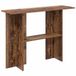 vidaXL Wandtafel Oud hout 100 x 30 x 75 cm Bewerkt hout