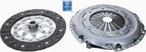 SACHS Kupplungssatz 3000950062 | Compatibel met: CITROËN BERLINGO Kasten/Großraumlimousine, BERLINGO MULTISPACE, BERLINGO Pritsche/Fahrgestell, C3 II