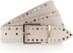 Tamaris Riem Leather Belt W80 Dark Vanilla Beige