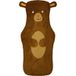 LUPILU Couverture pour enfant (Ours)