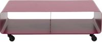 Kare Design meuble TV Lounge sur roulettes violet