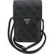 Guess Sac Universel pour Téléphone, Fliptok Triangle 4G, Noir