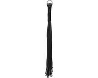 XXdreamSToys XX-Dreamtoys PVC zweep met leren handvat - Zwart
