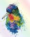 Diamond Dotz Rainbow Bird Diamond Painting 22 x 27cm