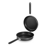 Ibili Tortillas Fusion Koekenpan 20 cm Gietaluminium Antikleeflaag Zilver