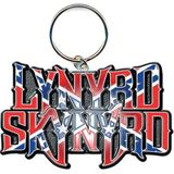 Rock Off Lynyrd Skynyrd Flag Logo Sleutelhanger
