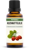 Puturals Rozenbottelolie 100% Biologisch - 30ml - Koudgeperst en Puur - Rijk aan Vitamines A, C en E - Glazen Fles met Pompje - Rosehip Oil voor gezicht, haar, huid en lichaam