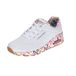 Skechers Uno Loving Love Dames Sneaker, Wit