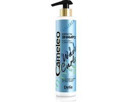 Delia Cosmetics Cameleo Waves Curls keratine shampoo voor krullend en golvend haar 250ml