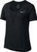Nike Zonal Cooling Relay Hardloop T-shirt Dames Sportshirt performance - Maat S - Vrouwen - zwart