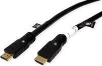 ROLINE UHD HDMI 4K Kabel, met Repeater, 20 m