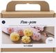 Creativ Company CC Mini Craft Kit Pompom, Chicks, assorted colours, 1 pack