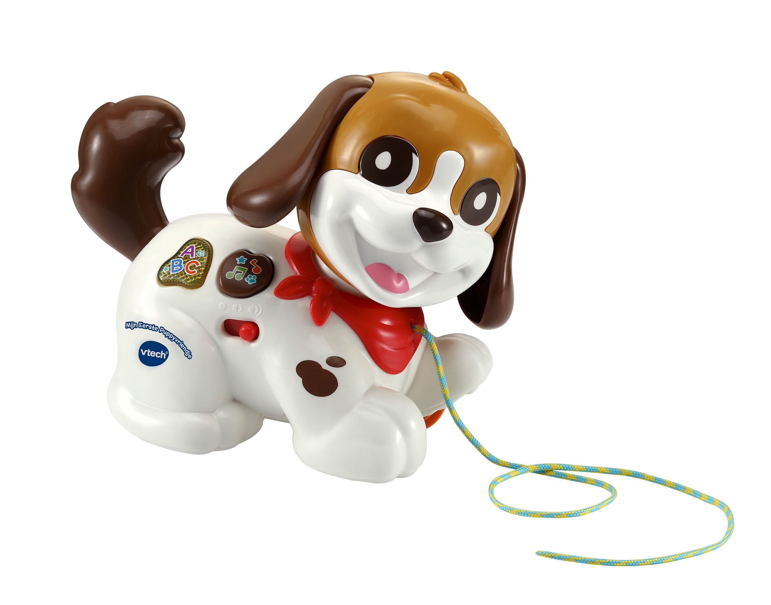 VTech Baby Mijn Eerste Puppyvriendje - Interactieve Knuffel Hond - 1-3 Jaar