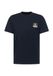 MUSTANG Shirt 'Austin' navy / lichtbruin / wit