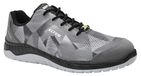Elten Landon veiligheidsschoenen voor heren, grijs, Low ESD S1, sportschoenen, super licht, grijs, stalen neus, maat 47