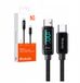 MCDODO Digital Pro Kabel PD USB Type C 100W 1.2M Transparent