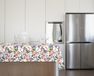 GEMITEX Traditioneel tafelkleed, pluche, gewaxt, waterdicht en vuilafstotend, motief 4133 bloemen Sanremo, ideaal voor rechthoekige tafels voor 6/8 personen, 140 x 180 cm, gemaakt in Italië