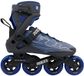 Roces R-Evo 84 Skeelers – 84mm – Softboot – Extra Comfort & Stabiliteit – Heel Lock & Easy Entry – ABEC-7 – Fitness Inline Skates – Heren / Dames – Zwart/Blauw – Maat 44