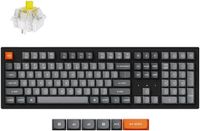 Keychron K10 Max QMK Toetsenbord Universeel USB + RF Wireless + Bluetooth Amerikaans Engels Zwart