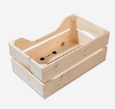 Racktime Woodpacker Naturel Fietskrat