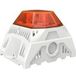 Pfannenberg Combi-signaalgever LED PA L 1-R 10-60 DC AM 7035 Orange 48 V/DC 105 dB