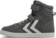 Hummel Slimmer Stadil Unisex Kinderen Klittenband & Veters Laag Frost Grey Synthetisch/Leer/Canvas Maat 39