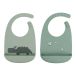 Done by Deer Croco Silicone Bibs (Set of 2)