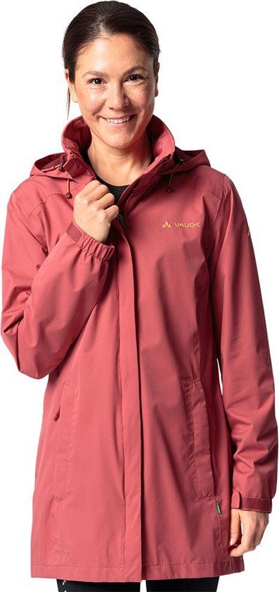 Vaude Escape Parka - Dames - Maat 40 - Rood - Waterdicht - Parka - 2024