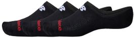 New Balance Everyday Ultra Low Invisible Chaussettes 3 Paires Noir EU 47-48 Unisexe Polyester
