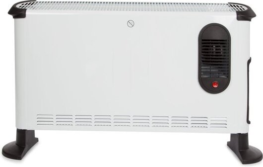 Perel Convectorkachel CH0005 - 3000 W Turbo | Convectorkachel met Turbo, 3 standen, IP44