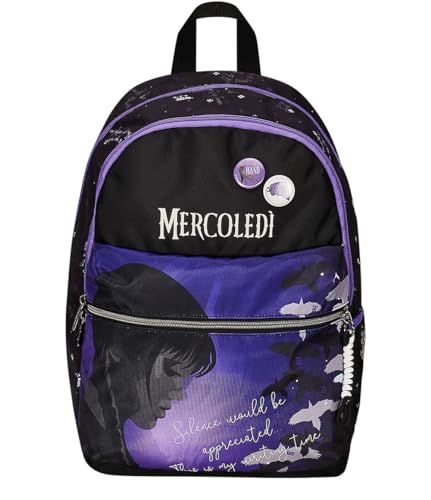Seven Mercoledi Schoolrugzak, Paars