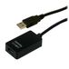 MCL USB 2.0 Type AM/AF Repeater Cable, 5M, Black