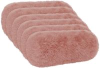 vidaXL Kussensloop 6 stuks Roze 15 x 40 cm Katoensatijn