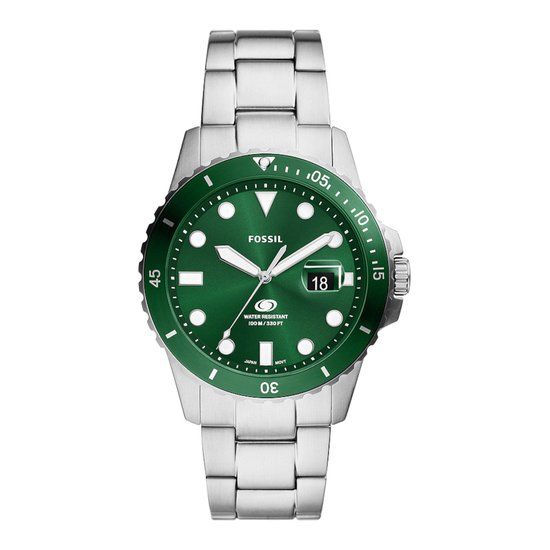Fossil FS6033 Heren Horloge 42 mm - Zilverkleurig