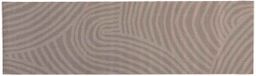 vidaXL Keukentapijt, Scandinavisch, bruin, 180 x 60 cm, 100% polyamide