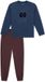 SCHIESSER Pyjama lang Jongens Effen Lange mouw Katoen Pacific Blue Maat 116