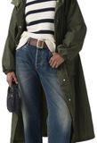 Levi's Simone Long Bubble Parka Deep Depths Groen