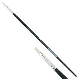 KUM Acryl- en olieverfpenseel Black Line 'katten tong', maat 4