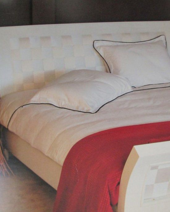 Walra Uni Dekbedovertrek Lits-jumeaux 240x200/220 cm - Wit - Katoen