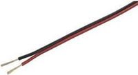 TRU COMPONENTS 1565746 Luidsprekerkabel 2 x 0.8 mm² Rood, Zwart 100 m