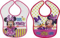 Interbaby Disney Slabbetjes Minnie Mouse Junior 30 X 31 Cm Eva 2 Stuks