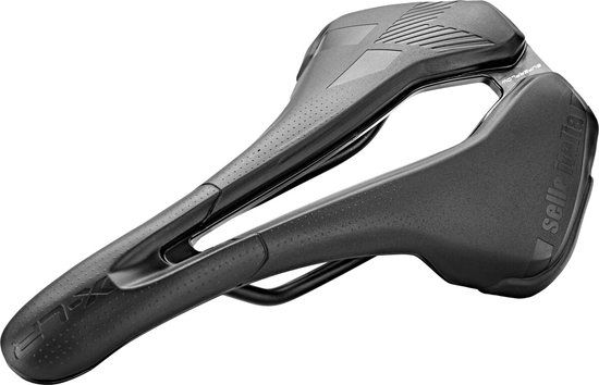 Selle Italia X-LR TM Air Cross Zadel Super Flow, Zwart