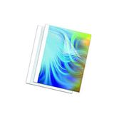 Fellowes Thermobindmappen standaard, 150 micron voorkant (pvc/200 g/m² rug (glanzend), wit